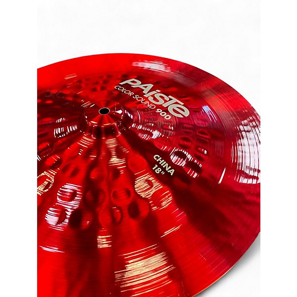 Used Paiste 18in colorsound 900 Cymbal
