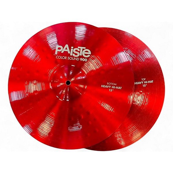 Used Paiste 15in colorsound 900 Cymbal