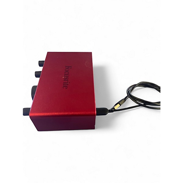 Used Focusrite scarlet solo gen 4 Audio Interface