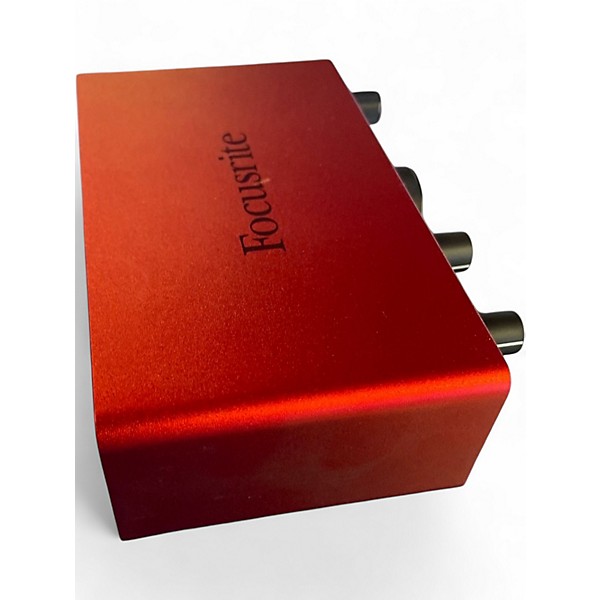 Used Focusrite scarlet solo gen 4 Audio Interface