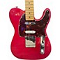 Used Fender Deluxe Nashville Telecaster Candy Apple Red Solid Body Electric Guitar