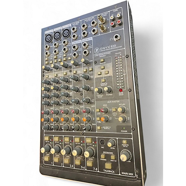 Used Mackie ONYX 820I Powered Mixer