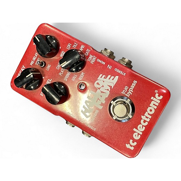 Used TC Electronic Hall Of Fame Reverb Effect Pedal
