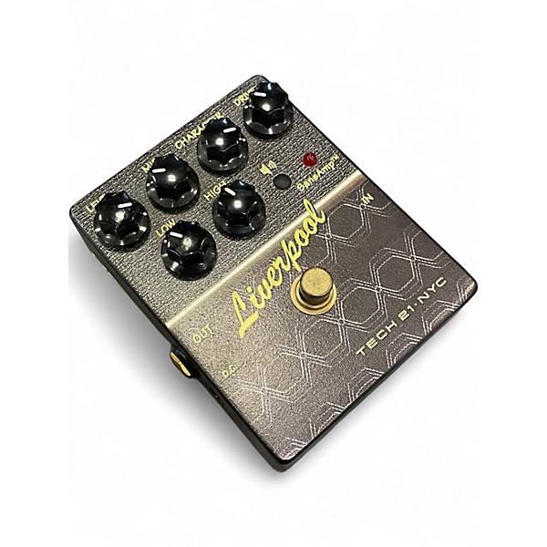 Used Tech 21 CSLIVV2 Sansamp Liverpool Distortion Effect Pedal