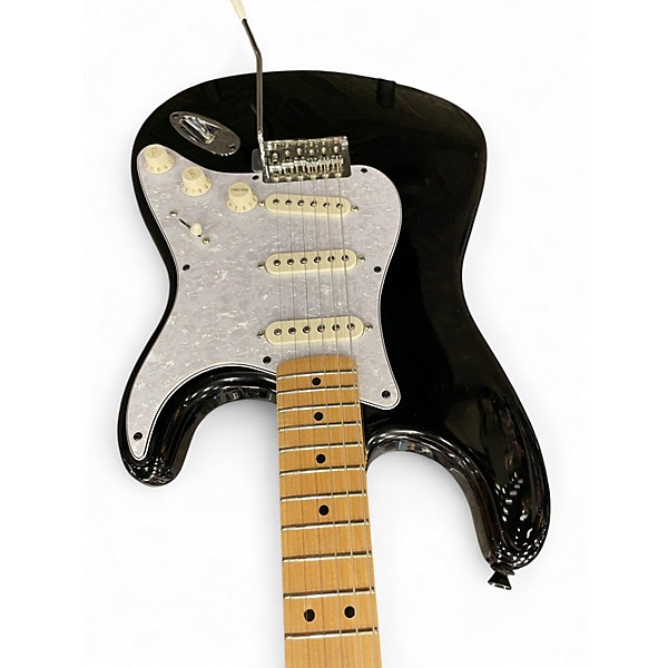 Used Squier Affinity Stratocaster Black Solid Body Electric Guitar