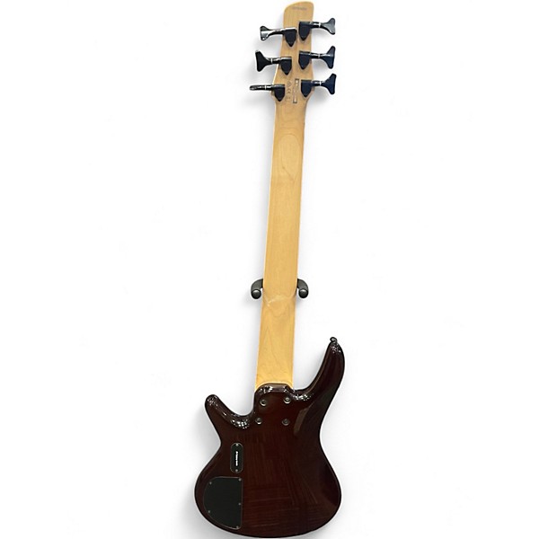 Used Ibanez GSR206SM Spalted Maple Electric Bass Guitar