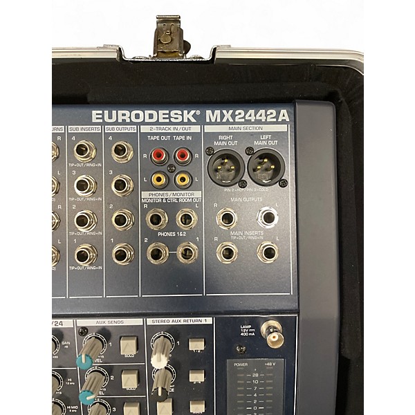 Used Behringer EURODESK MX422A Unpowered Mixer