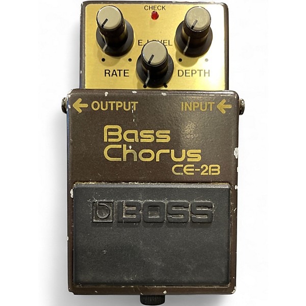 Used BOSS CE2B Bass Chorus Bass Effect Pedal