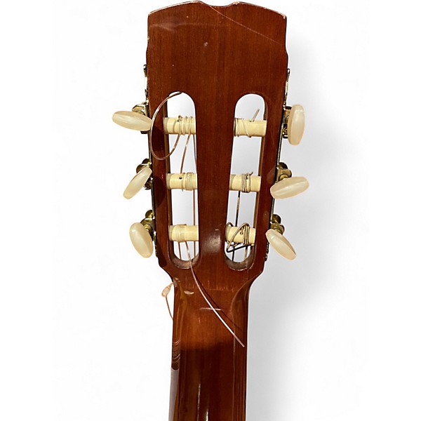 Vintage 1970s Conn C11 Trans Orange Classical Acoustic Guitar