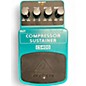 Used Behringer CS400 Compressor Sustainer Effect Pedal thumbnail