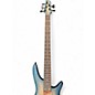 Used Ibanez SR605 5 String Blue Burst Electric Bass Guitar