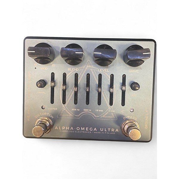 Used Darkglass Alpha Omega Ultra Bass Effect Pedal
