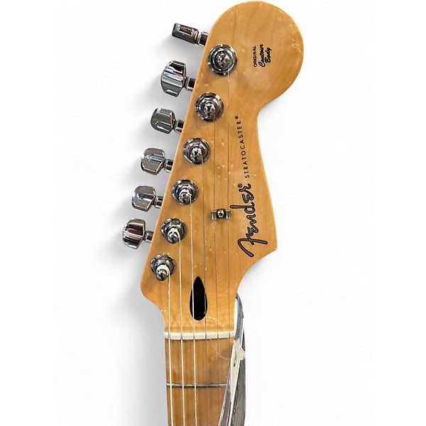 Used Fender Player Stratocaster Olympic White Solid Body Electric Guitar