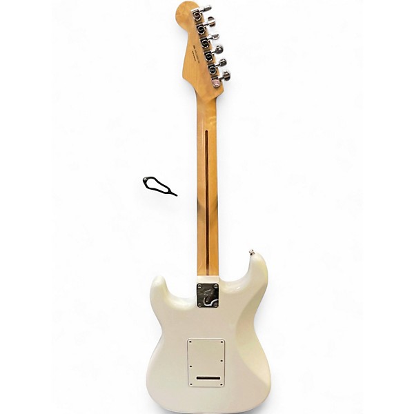 Used Fender Player Stratocaster Olympic White Solid Body Electric Guitar