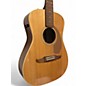 Used Fender Malibu Player Natural Acoustic Electric Guitar