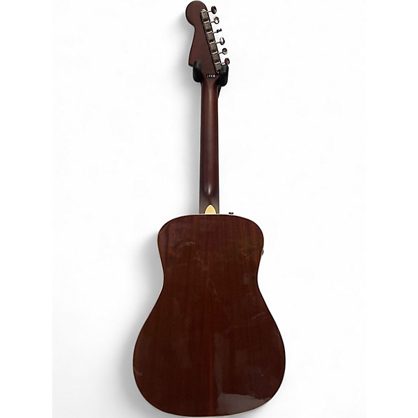 Used Fender Malibu Player Natural Acoustic Electric Guitar