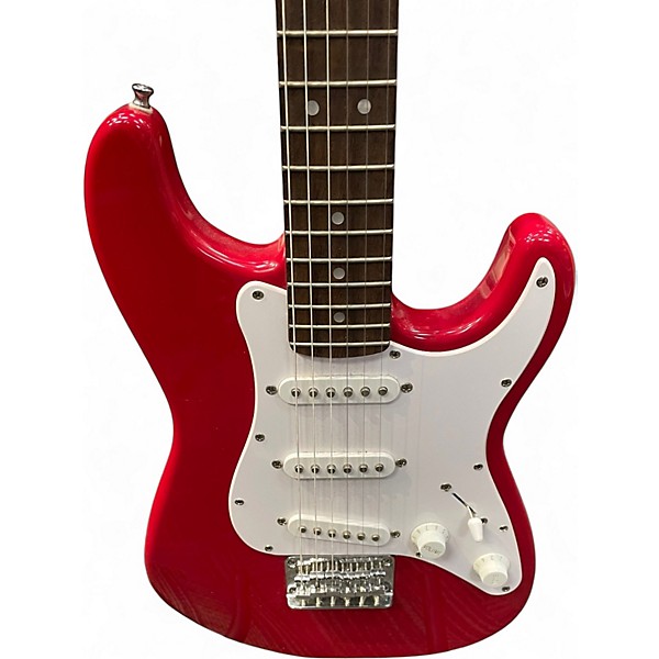 Used Squier Mini Affinity Stratocaster Red Electric Guitar