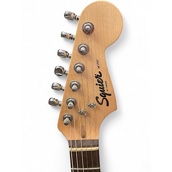 Used Squier Mini Affinity Stratocaster Red Electric Guitar