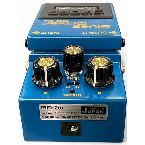 Used BOSS BD2W Blues Driver Waza Craft Effect Pedal
