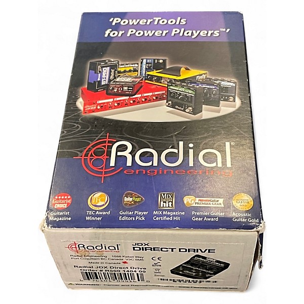 Used Radial Engineering JDX Direct Drive Guitar Preamp