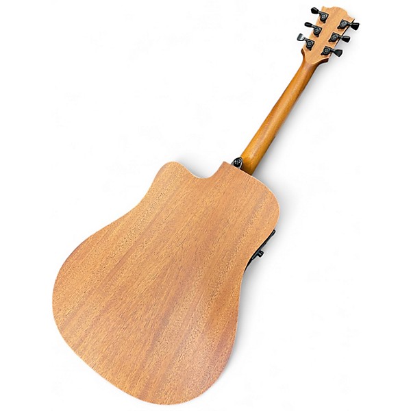 Used Lag Guitars THV10DCE Natural Acoustic Electric Guitar