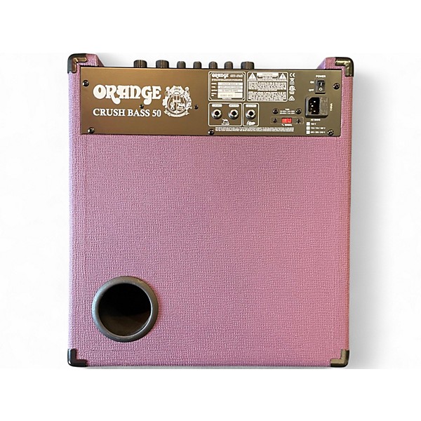 Used Orange Amplifiers CRUSH BASS 50 Bass Combo Amp