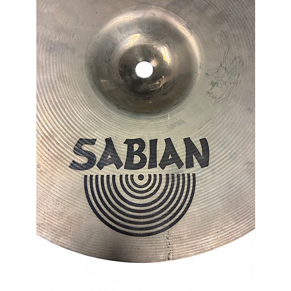 Used SABIAN 10in AAX Splash Brilliant Cymbal