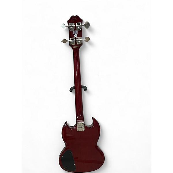 Used Epiphone SG BASS Cherry Electric Bass Guitar