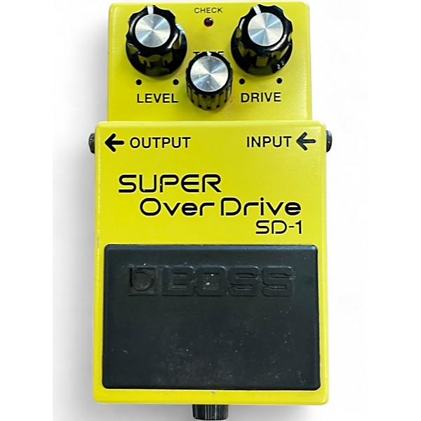 Used BOSS SD1 Super Overdrive Effect Pedal