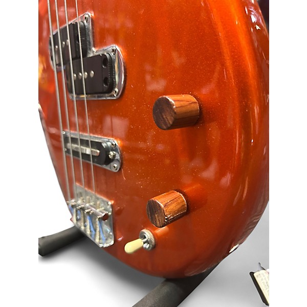 Used Yamaha BB414 Orange Electric Bass Guitar
