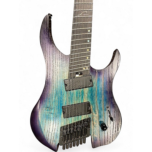 Used Legator G7FP BLUE BURST Solid Body Electric Guitar