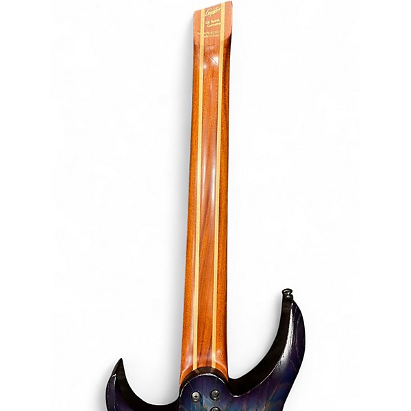 Used Legator G7FP BLUE BURST Solid Body Electric Guitar