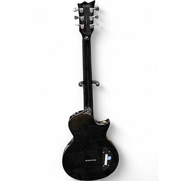 Used ESP LTD EC01FT LEFT HANDED Black Solid Body Electric Guitar