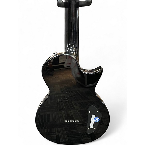 Used ESP LTD EC01FT LEFT HANDED Black Solid Body Electric Guitar