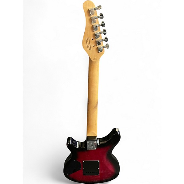 Used Rogue ROCKETEER Crimson Red Burst Solid Body Electric Guitar