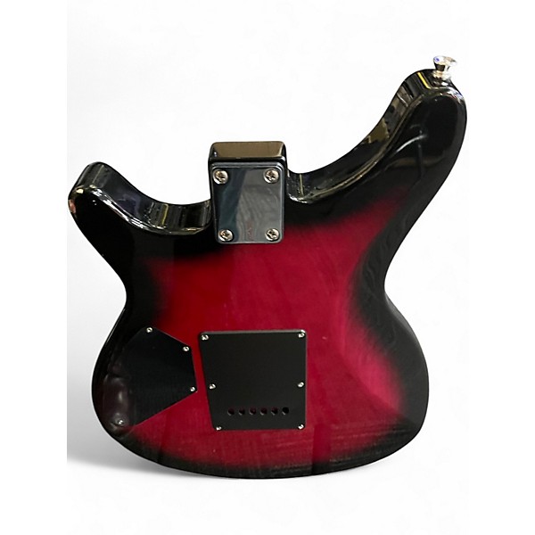 Used Rogue ROCKETEER Crimson Red Burst Solid Body Electric Guitar