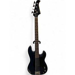 Used Silvertone SSLB Colbalt Blue Electric Bass Guitar
