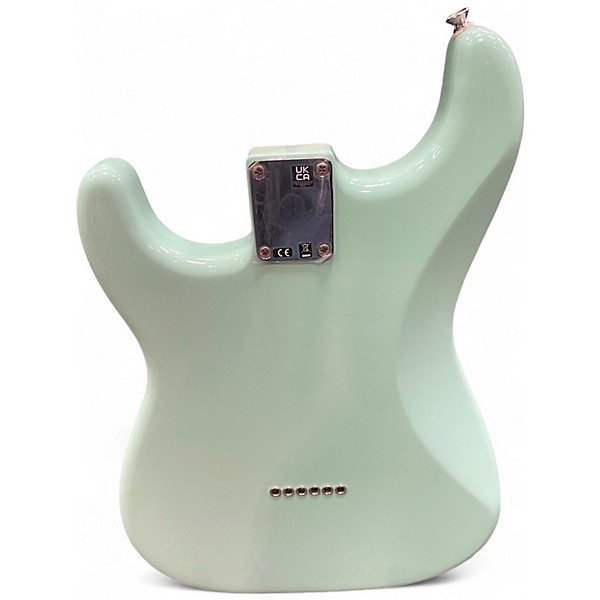 Used Fender Tom Delonge Signature Stratocaster Surf Green Solid Body Electric Guitar