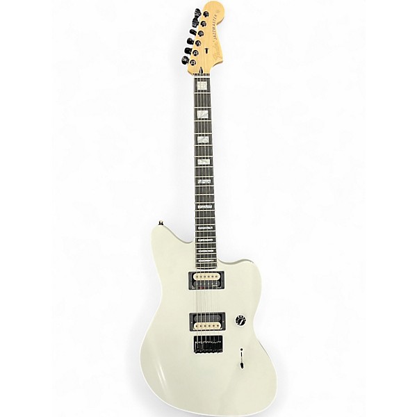 Used Fender Jim Root Signature Jazzmaster WHITE Solid Body Electric Guitar