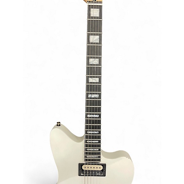 Used Fender Jim Root Signature Jazzmaster WHITE Solid Body Electric Guitar