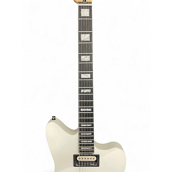 Used Fender Jim Root Signature Jazzmaster WHITE Solid Body Electric Guitar