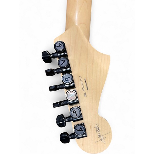 Used Fender Jim Root Signature Jazzmaster WHITE Solid Body Electric Guitar