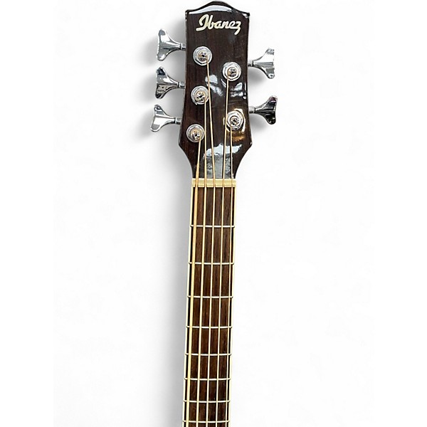 Used Ibanez EWB205WNENT Walnut Acoustic Bass Guitar