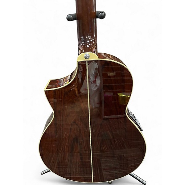 Used Ibanez EWB205WNENT Walnut Acoustic Bass Guitar