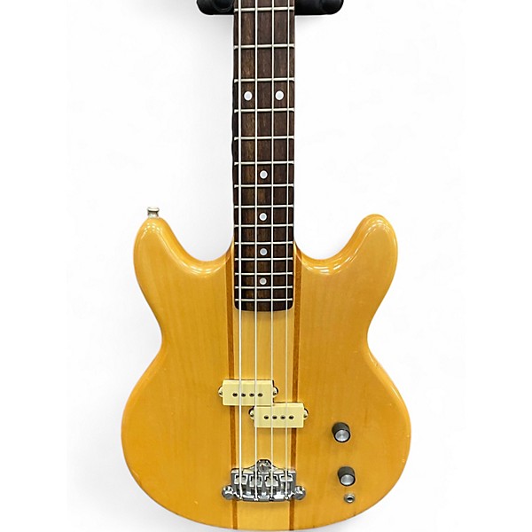 Used Vantage VS600B Antique Natural Electric Bass Guitar