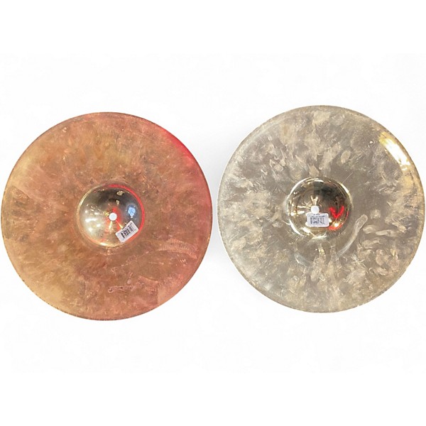 Used Zildjian 14in A Custom Hi Hat Pair Cymbal