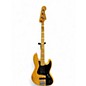 Used Fender Marcus Miller Signature Jazz Bass Natural Electric Bass Guitar thumbnail
