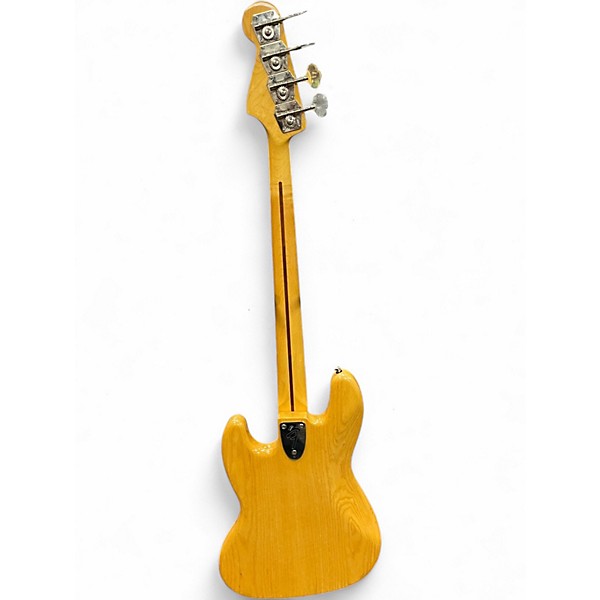 Used Fender Marcus Miller Signature Jazz Bass Natural Electric Bass Guitar