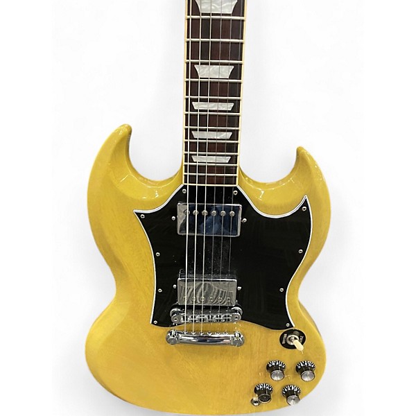 Used Gibson SG Standard TV Yellow Solid Body Electric Guitar