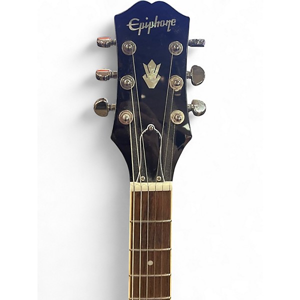 Used Epiphone ES339 Blue Hollow Body Electric Guitar